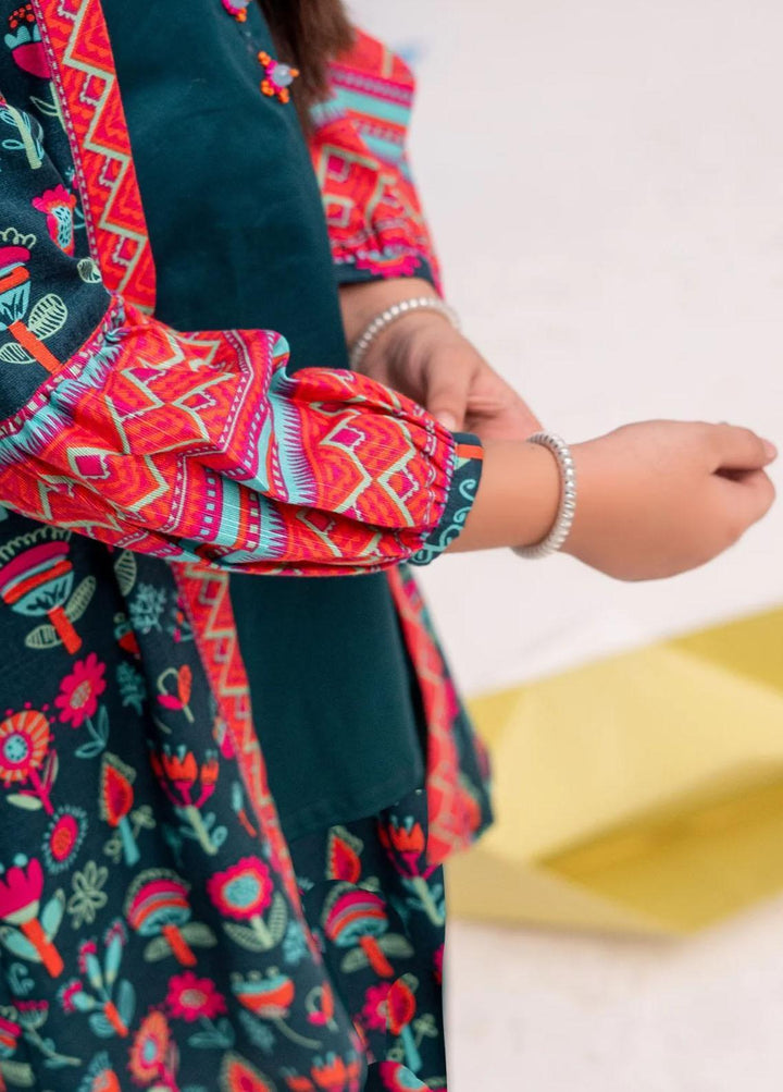 Senorita Khaddar Casual 3 Piece Suit for Girls -  KAG-02450