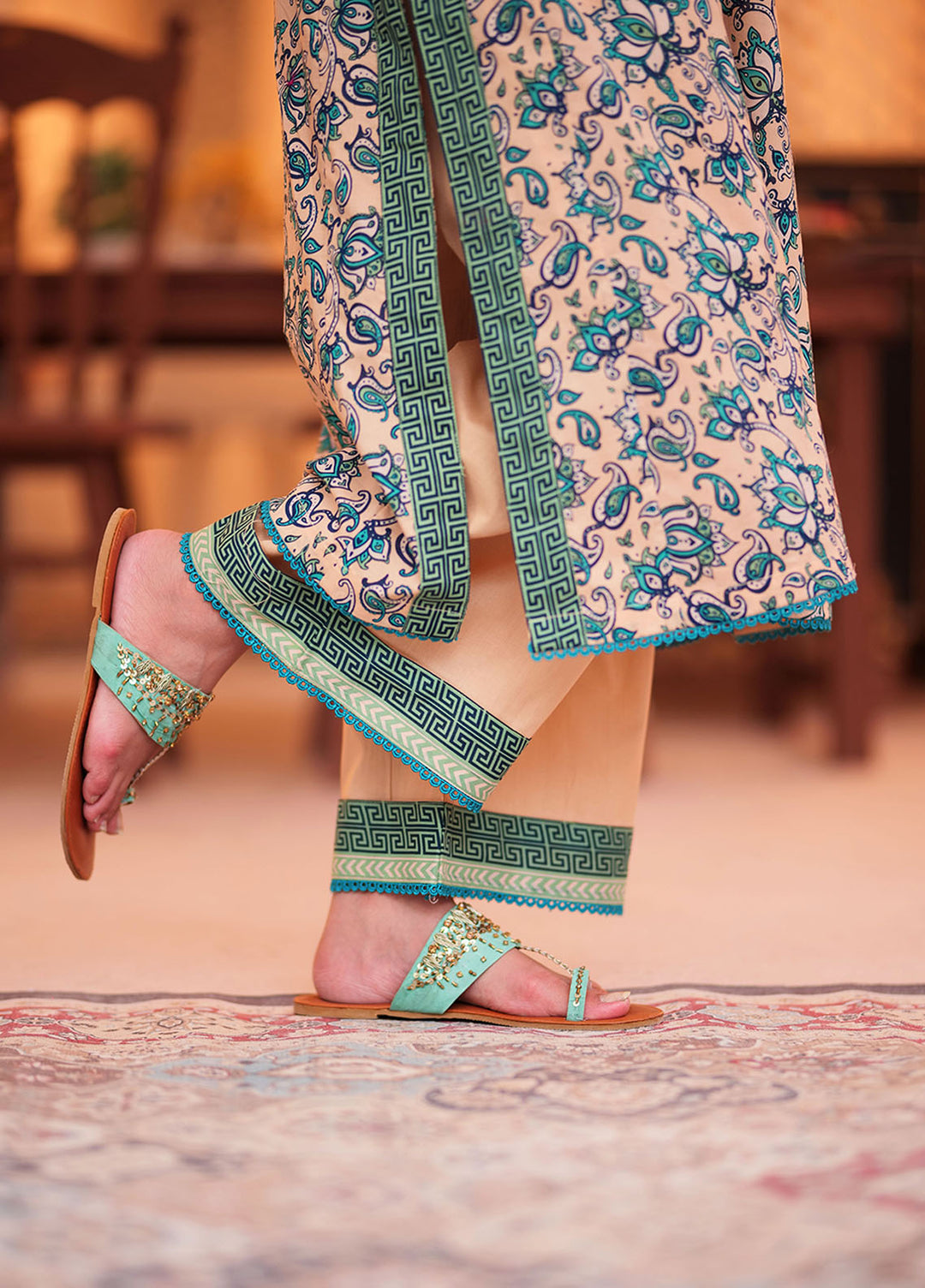 Senorita Cotton Casual 3 Piece Suit for Ladies -  LAD-02335