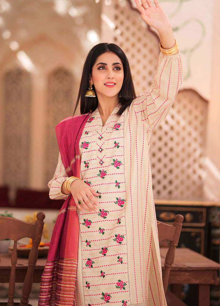 Senorita Cotton Casual 3 Piece Suit for Ladies -  LBD-02340