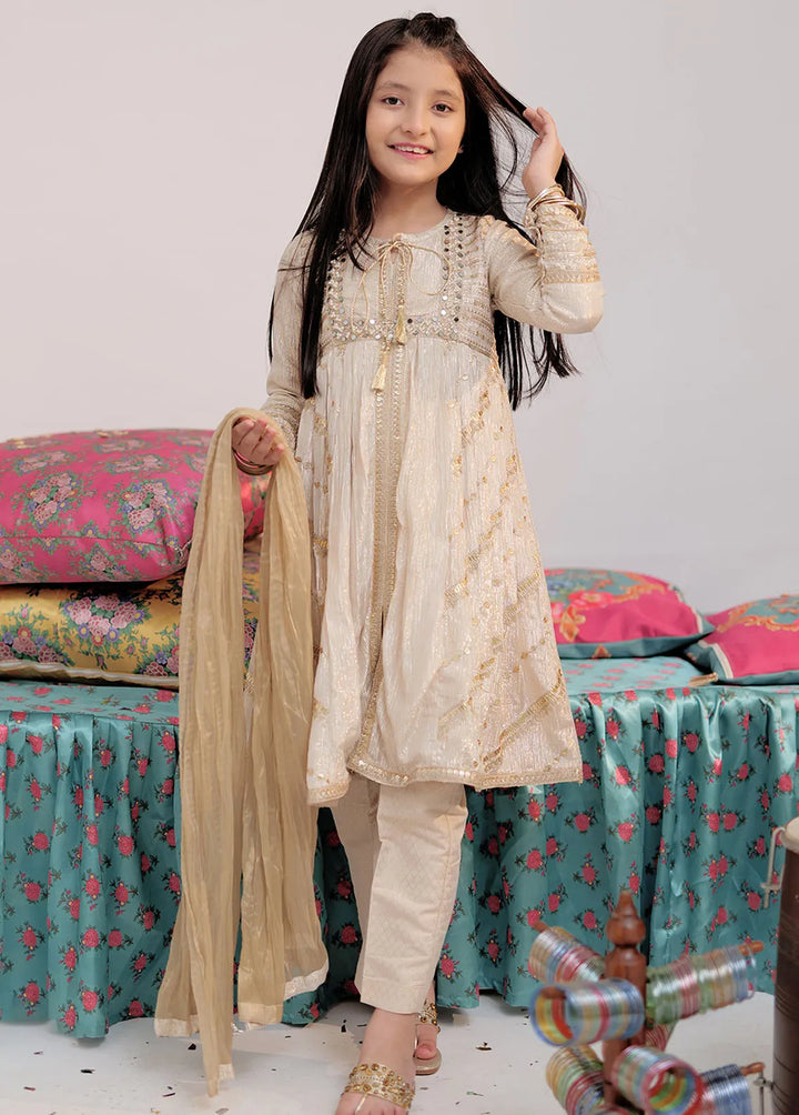 Senorita Geogette Casual 3 Piece Suit for Girls -  KDD-02541-FWN/MCL
