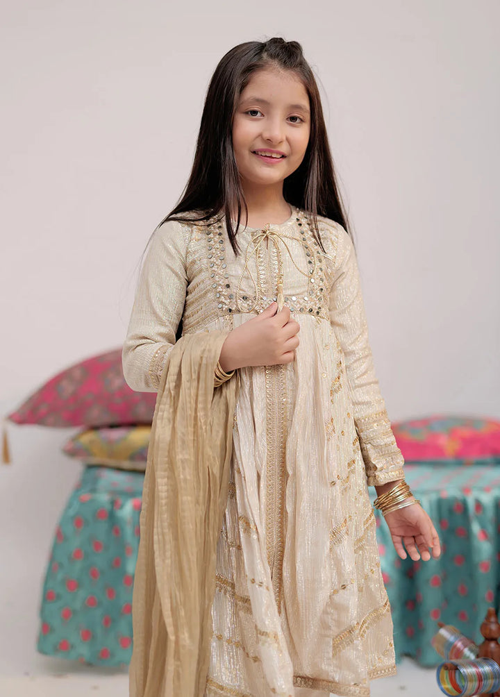 Senorita Geogette Casual 3 Piece Suit for Girls -  KDD-02541-FWN/MCL