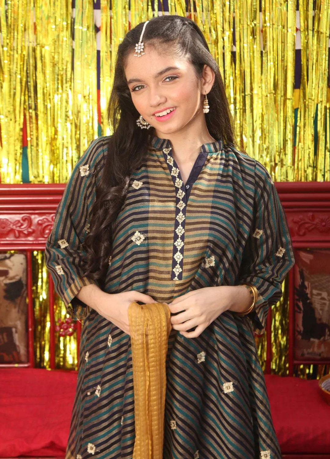 Senorita Khaadi Pret 3 Piece Suit for Girls -  GDD-01821-MCL/NBL