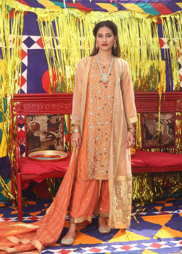 Senorita Khaadi Pret 3 Piece Suit for Women -  LDD-01895-FWN/OGN