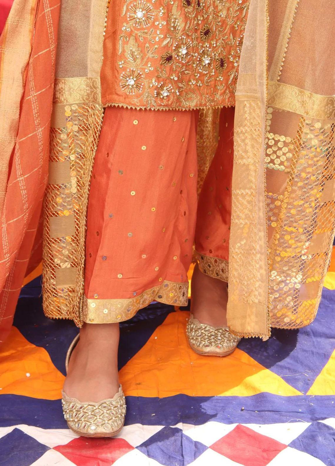 Senorita Khaadi Pret 3 Piece Suit for Women -  LDD-01895-FWN/OGN