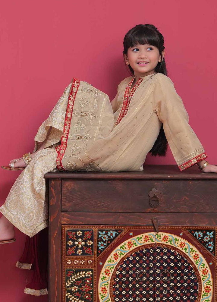 Senorita Net Pret 3 Piece Suit for Kids -  KDD-02049-FWN,MCL