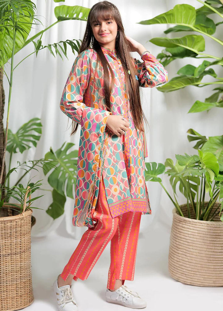 Senorita Viscose Pret 3 Piece Suit for Girls -  GAD-02086-PCH/MCL