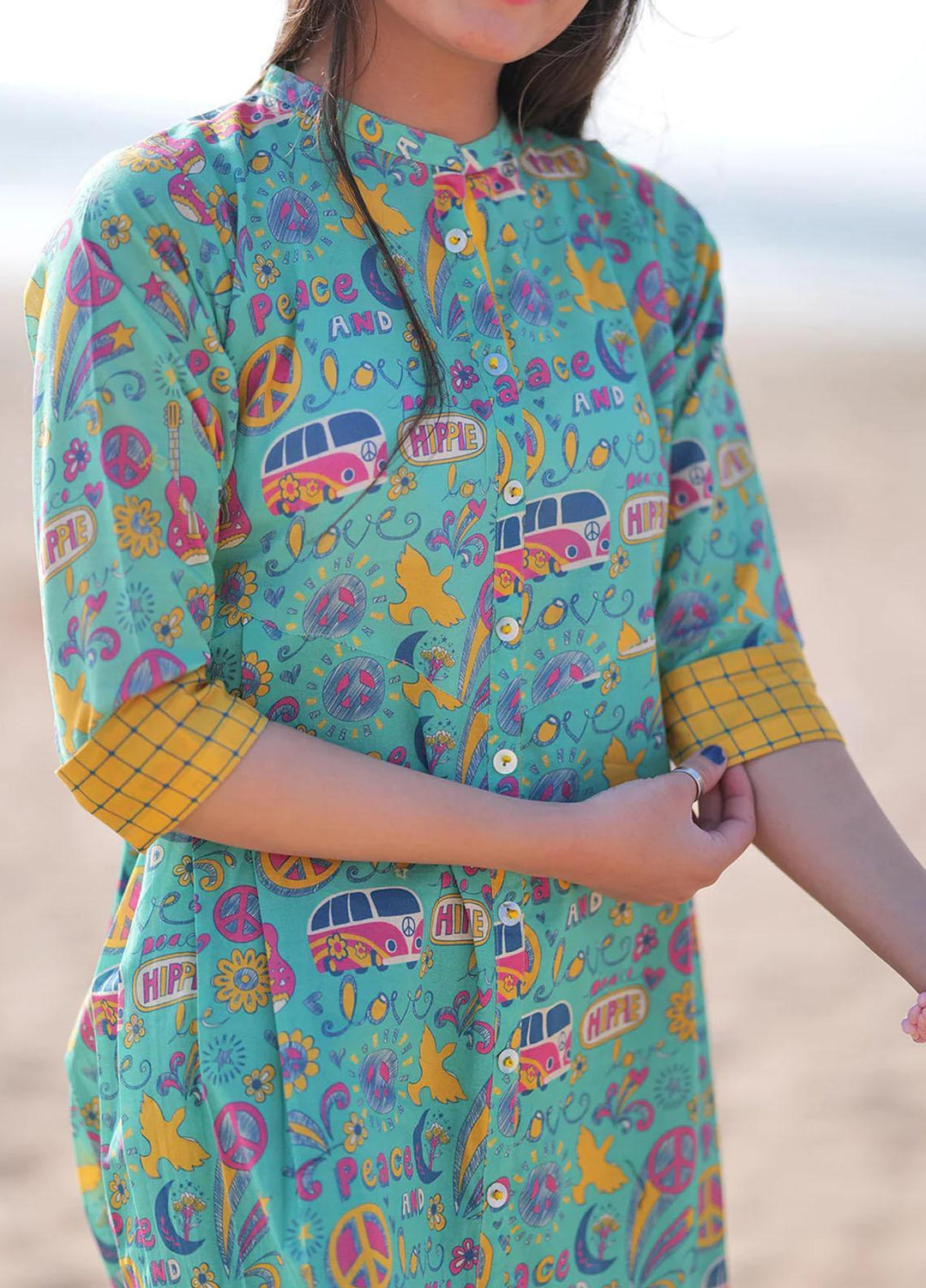 Senorita Lawn Pret Kurti for Girls -  GAA-01916-SGN/MCL