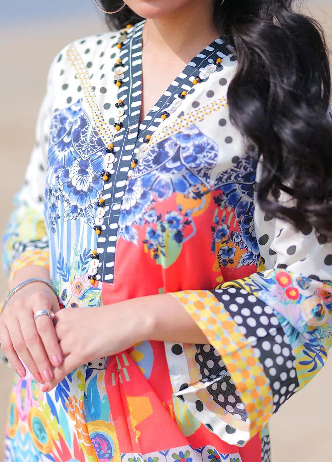 Senorita Lawn Pret Kurti for Women -  LAA-01966-MCL