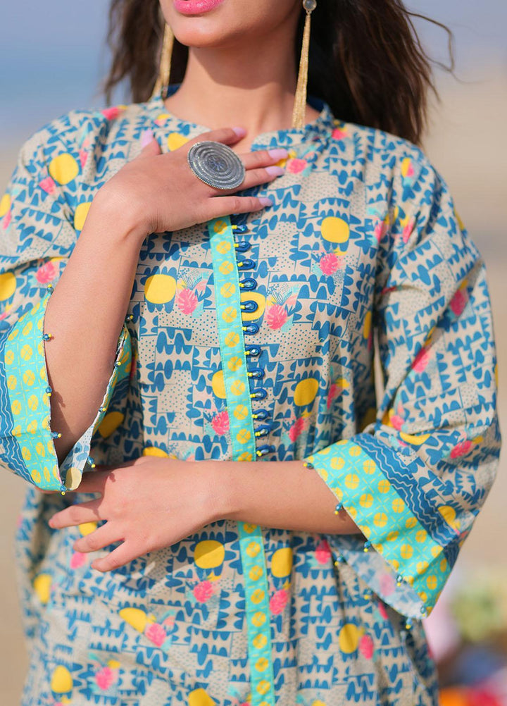 Senorita Casual Pret Printed Cotton Kurti LAA-01931-FWN/MCL