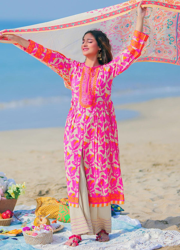 Senorita Casual Pret Printed Cotton 3 Piece LAD-01925-FWNSPK