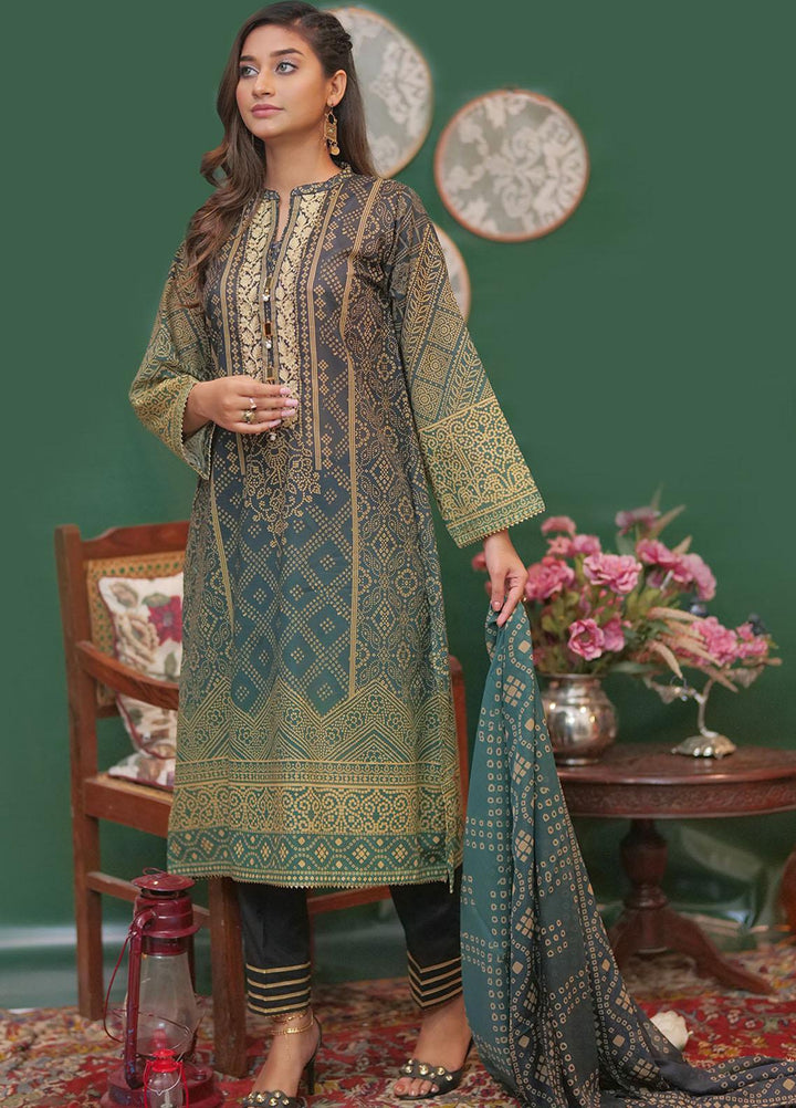 Senorita Casual Pret Printed Cotton 3 Piece LAD-01961-BLK/MCL