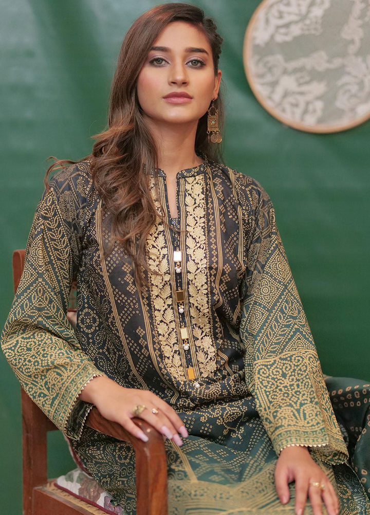 Senorita Casual Pret Printed Cotton 3 Piece LAD-01961-BLK/MCL