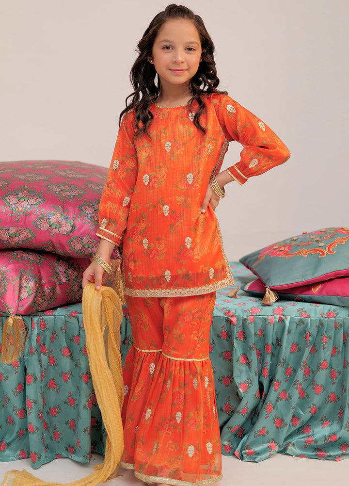 Senorita Missouri Casual 3 Piece Suit for Girls -  KDD-02405-OGN/MCL