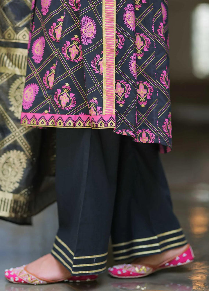 Senorita Cotton Pret 3 Piece Suit for Women -  LBD-02017-BLK/MCL