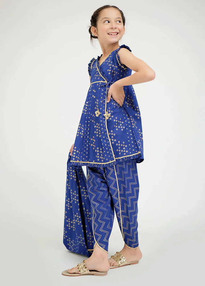 Senorita Pret Casual Cotton 3 Piece Suit for Kids KAD-02630