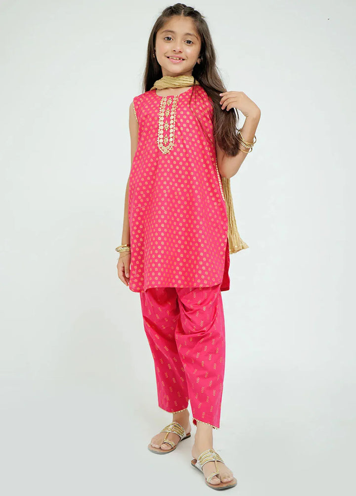 Senorita Pret Casual Cotton 3 Piece Suit for Kids KAD-02633