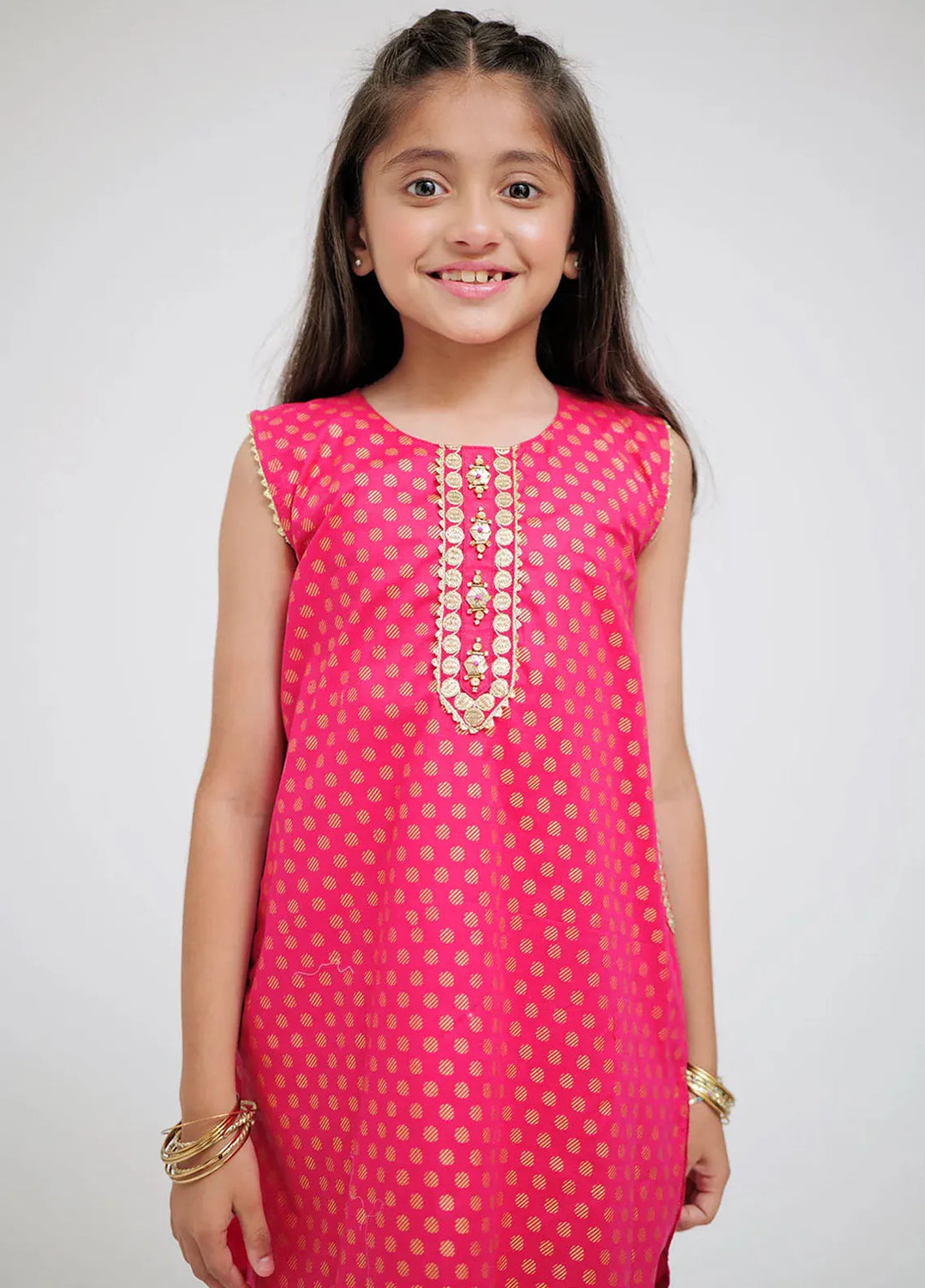 Senorita Pret Casual Cotton 3 Piece Suit for Kids KAD-02633