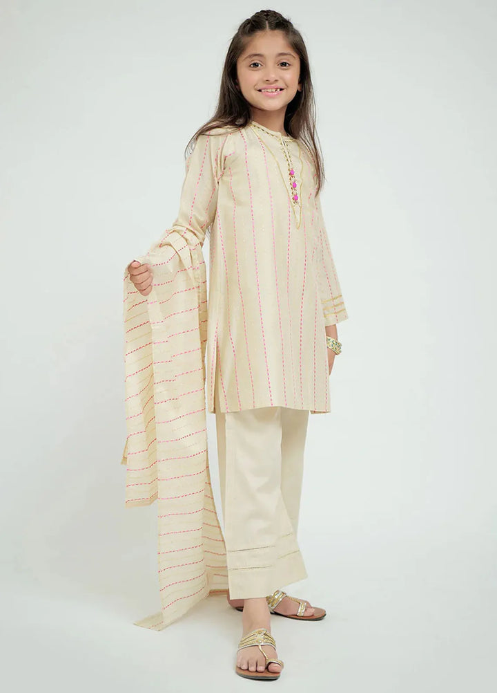 Senorita Pret Casual Cotton 3 Piece Suit for Kids KBD-02644