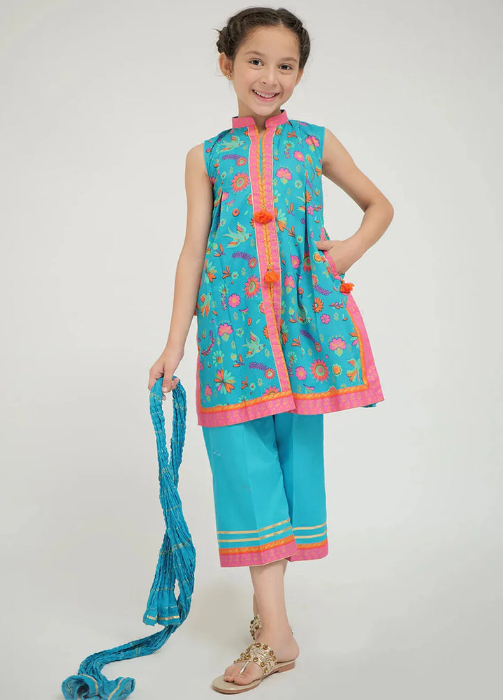 Senorita Pret Casual Cotton 3 Piece Suit for Kids KBD-02693