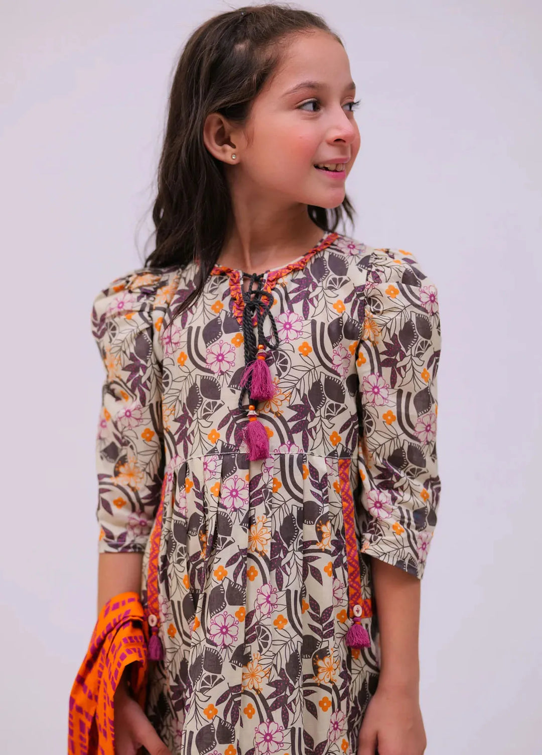 Senorita Pret Casual Cotton 3 Piece Suit KAD-02785