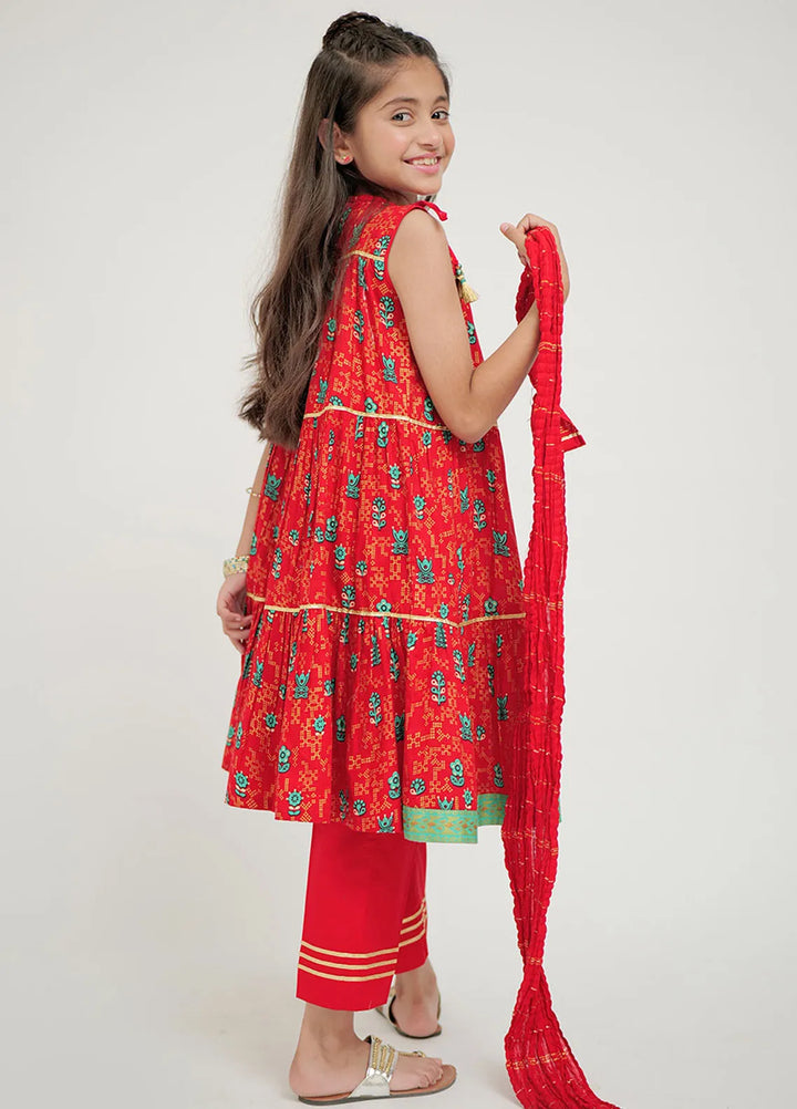 Senorita Pret Casual Cotton 3 Piece Suit KBD-02706