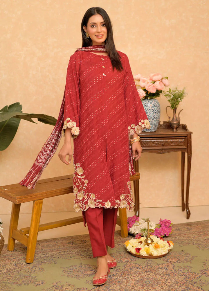 Senorita Pret Casual Cotton 3 Piece Suit LBD-02892