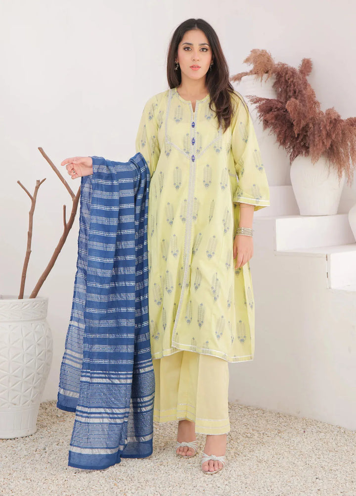 Senorita Pret Casual Cotton 3 Piece Suit LBD-02905