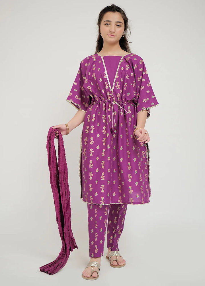 Senorita Pret Casual Cotton Cambric 3 Piece Suit GAD-02662