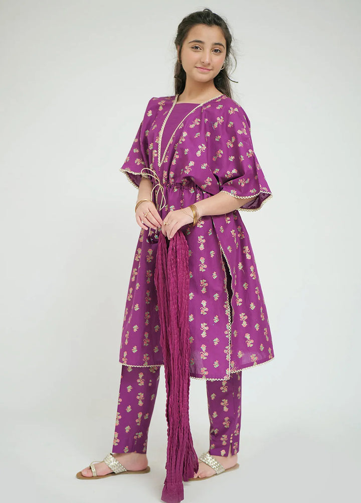 Senorita Pret Casual Cotton Cambric 3 Piece Suit GAD-02662