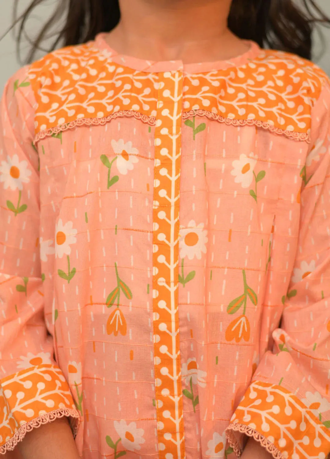 Senorita Pret Casual Cotton Dobby 2 Piece Suit KAC-02806