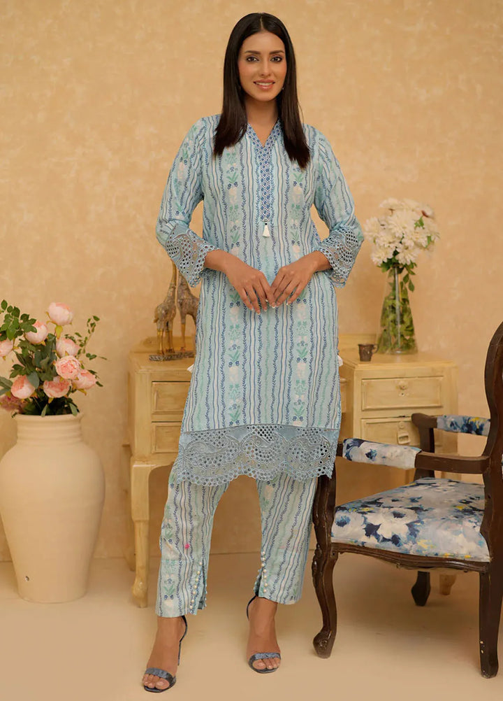 Senorita Pret Casual Cotton Dobby 2 Piece Suit LAC-02835