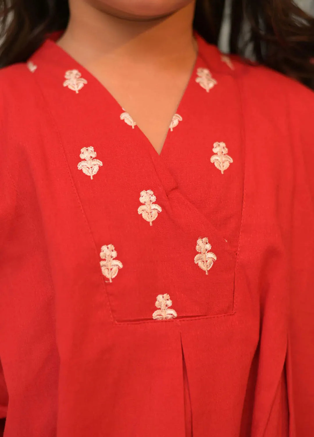 Senorita Pret Casual Cotton Dobby 3 Piece Suit KAD-02794