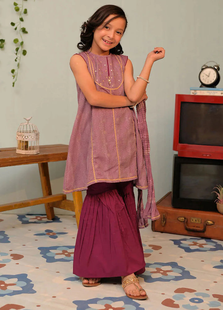 Senorita Pret Casual Cotton Jacquard 3 Piece Suit KBD-02845