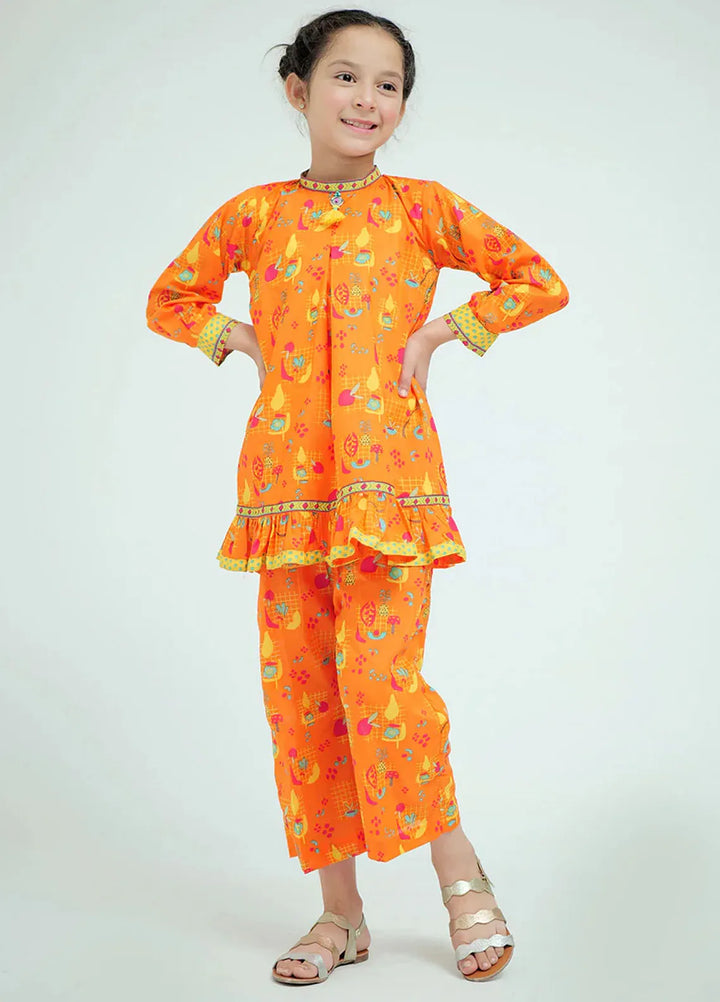 Senorita Pret Casual Cotton Lawn 2 Piece Suit For Kids KAC-02577