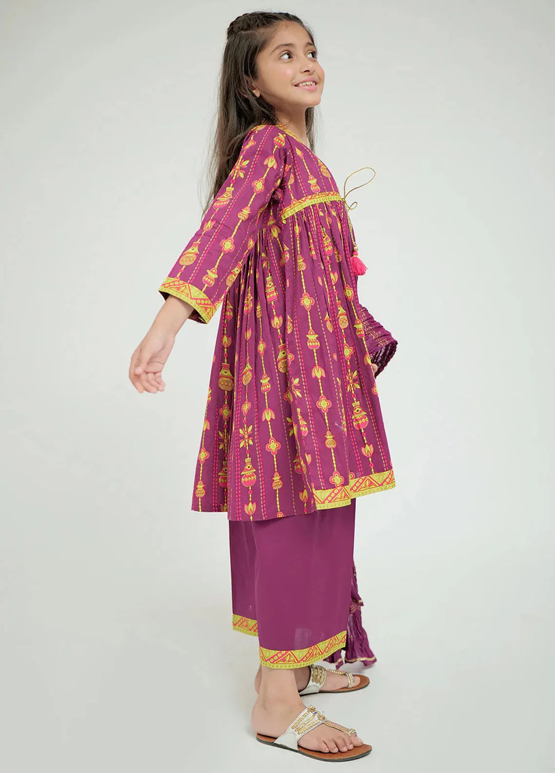 Senorita Pret Casual Cotton Lawn 3 Piece Suit For Kids KBD-02674