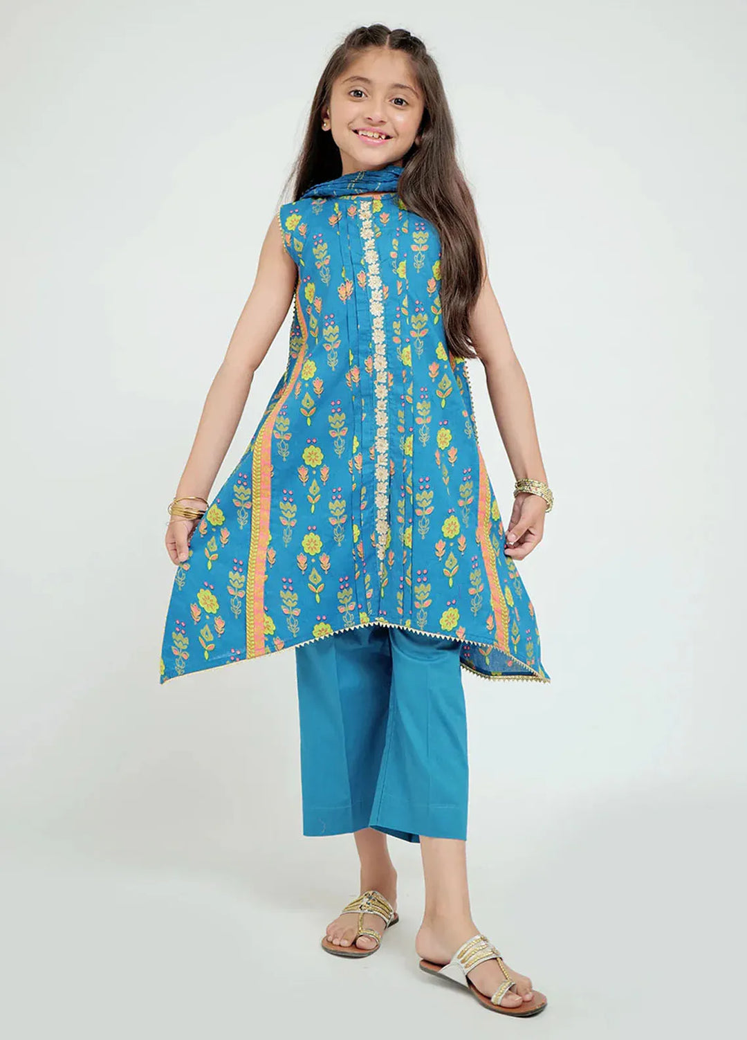 Senorita Pret Casual Cotton Lawn 3 Piece Suit for Kids KBD-02694