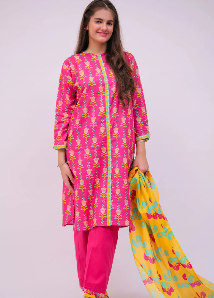 Senorita Pret Casual Cotton Lawn 3 Piece Suit GAD-02748