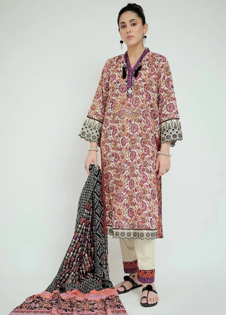 Senorita Pret Casual Cotton Lawn 3 Piece Suit LAD-02689
