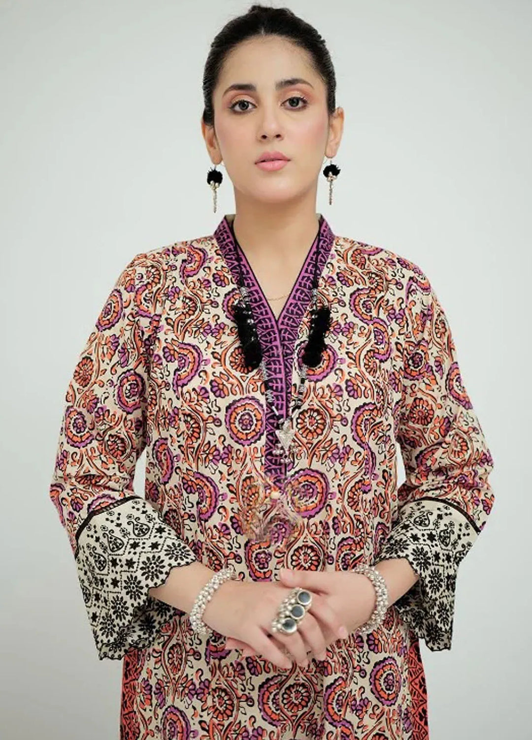 Senorita Pret Casual Cotton Lawn 3 Piece Suit LAD-02689