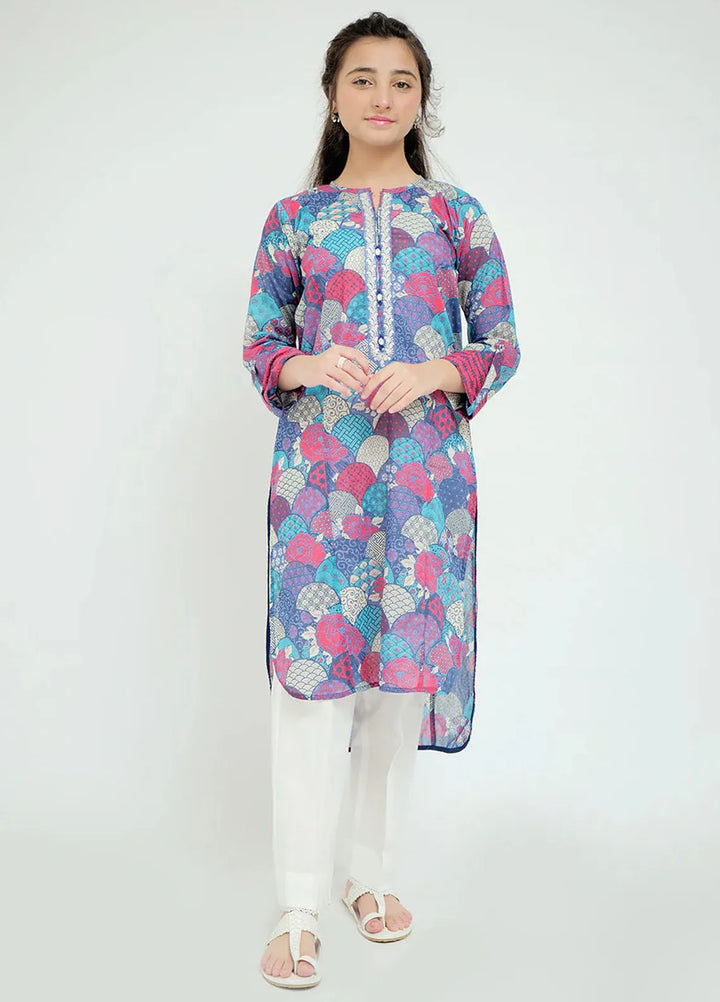 Senorita Pret Casual Cotton Lawn Kurti For Girls GAA-02624