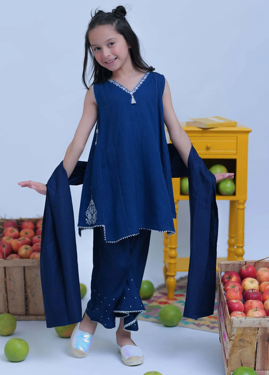 Senorita Pret Casual Viscose 3 Piece Suit KBD-02820