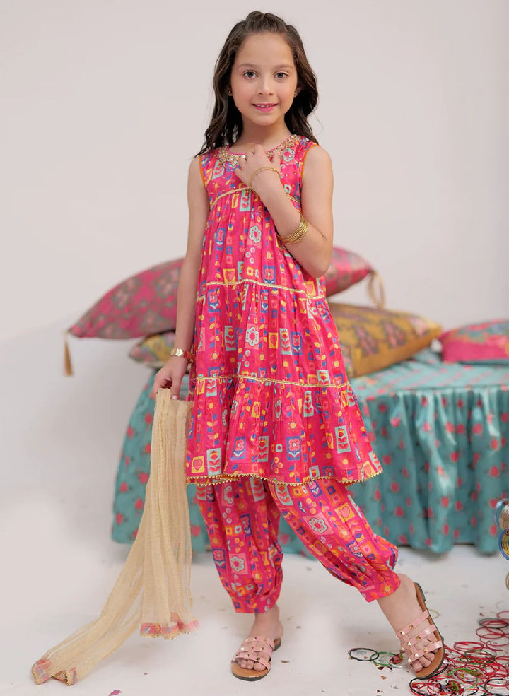 Senorita Pret Formal Viscose 3 Piece Suit KDD-02406-MCL