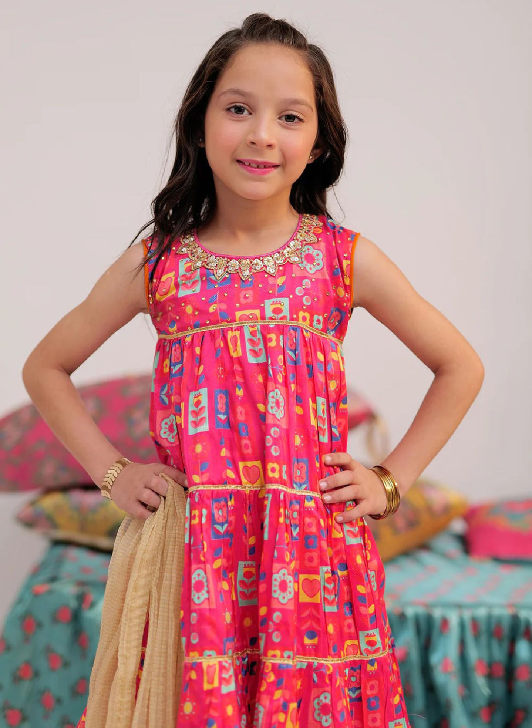 Senorita Pret Formal Viscose 3 Piece Suit KDD-02406-MCL