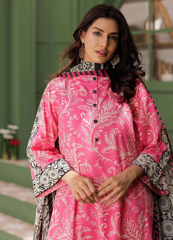 Senorita Pret Printed Cotton Lawn 3 Piace Suit LAD-03015