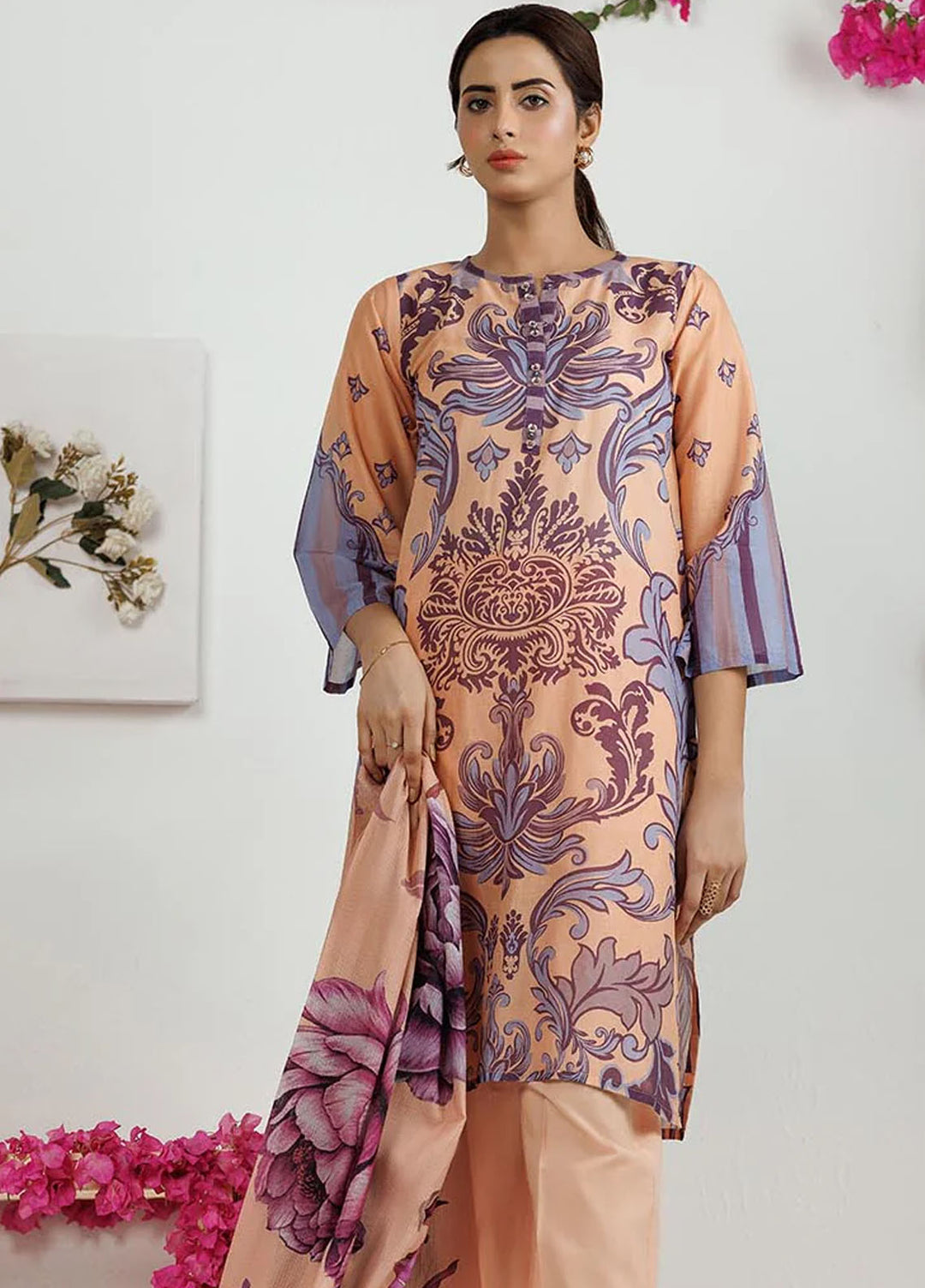 Senorita Pret Printed Lawn 3 Piece Suit LAD-03100