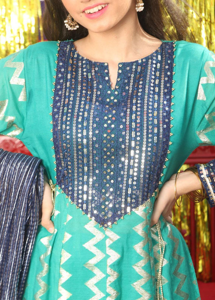 Senorita Dobby Fancy Pret Girls 3 Piece -  GDD-01829