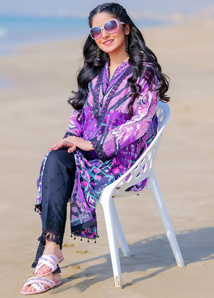 Senorita Lawn Fancy Pret Girls Shirt -  LAA-01965-PRL/MCL