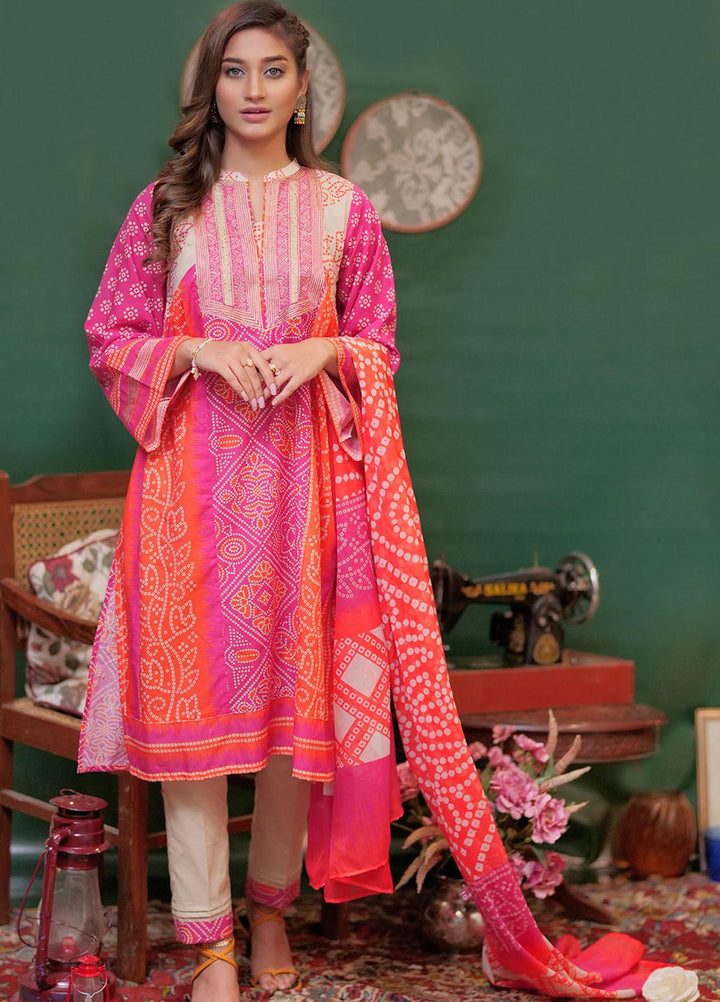 Senorita Lawn Fancy Pret 3 Piece for Girls -  LAD-01960PK/FWN