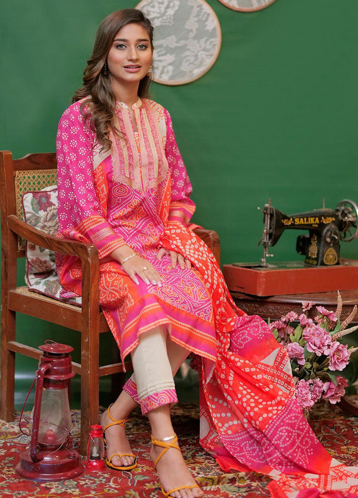 Senorita Lawn Fancy Pret 3 Piece for Girls -  LAD-01960PK/FWN