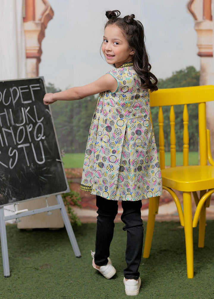 Senorita Lawn Pret Kurti for Girls -  KAA-02157-FWN/MCL